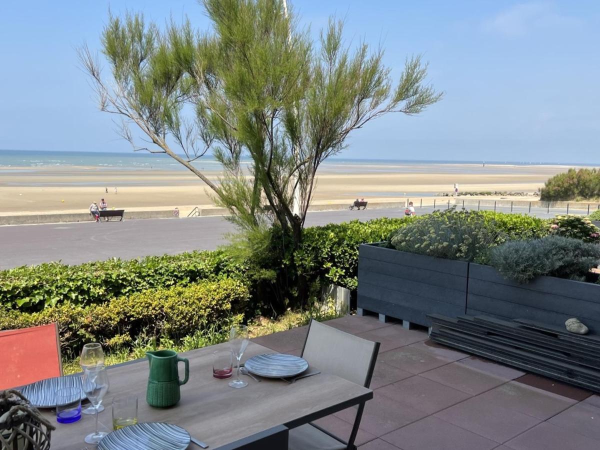 Appartement 2P, Rez-De-Jardin, Acces Plage, Animaux Ok, Parking, Internet Inclus - Fr-1-487-355 Cabourg Bagian luar foto