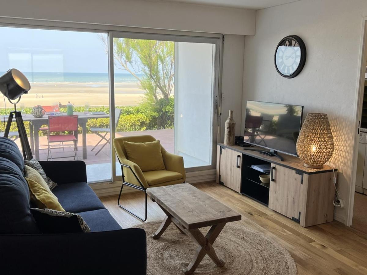 Appartement 2P, Rez-De-Jardin, Acces Plage, Animaux Ok, Parking, Internet Inclus - Fr-1-487-355 Cabourg Bagian luar foto